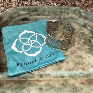 Kendra Scott two-tone gold and silver bracelet